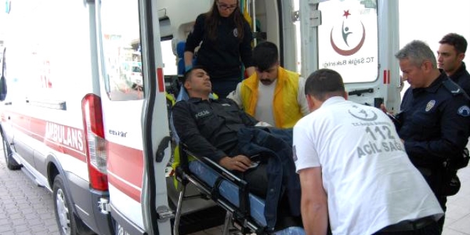 Uyuşturucu operasyonunda asansör düştü: 1 polis yaralı