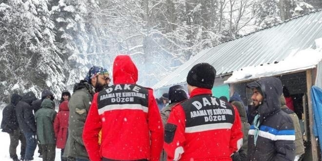 Yaylada kar nedeniyle mahsur kalan 52 öğrenci kurtarıldı