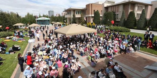 Çankaya Köşkü'nde 'Çocuk Şenliği' etkinliği düzenlendi