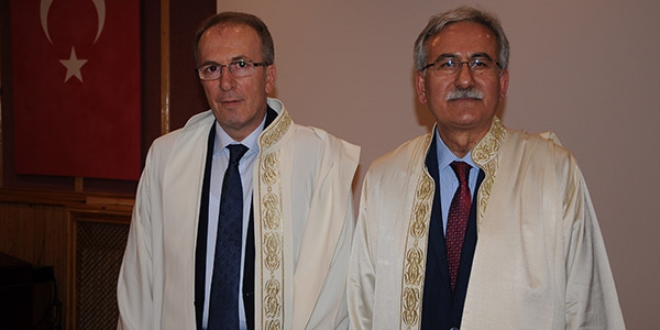 Bartın Üniversitesi'nde devir teslim töreni
