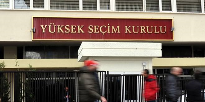 YSK'dan CHP'nin bavurusuna ret