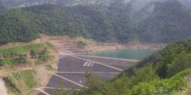 Topam Baraj 57 milyon kilovatsaat enerji retti