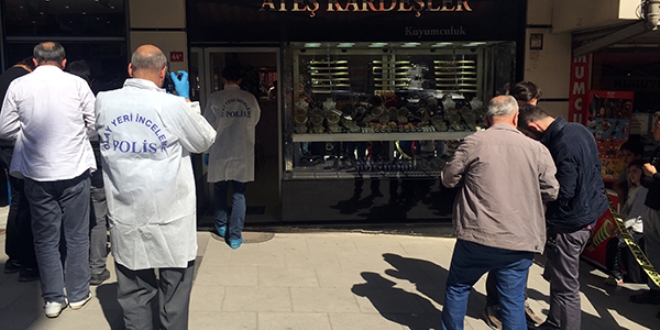 Bağcılar'da kuyumcu soygunu