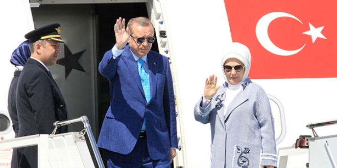 Cumhurbaşkanı Erdoğan Hindistan'a gitti
