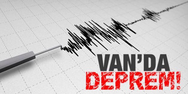 Van'da 3.5 büyüklüğünde deprem