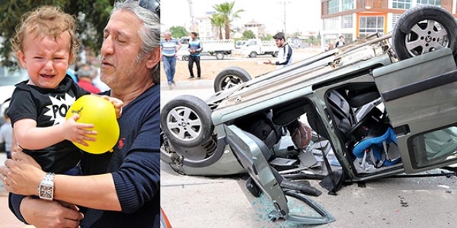 Minik R�zgar'� bebek koltu�u kurtard�