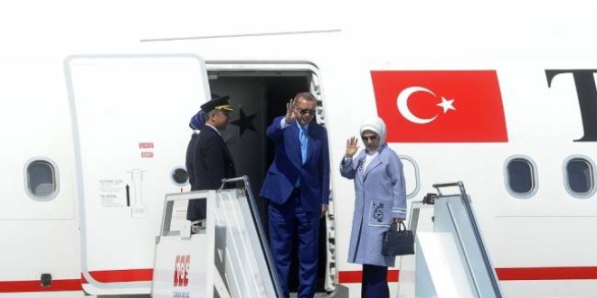 Erdoğan, Hindistan'dan Türkiye'ye hareket etti
