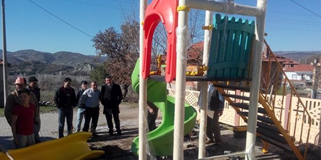 Minik kaymakamın istediği park yapılacak