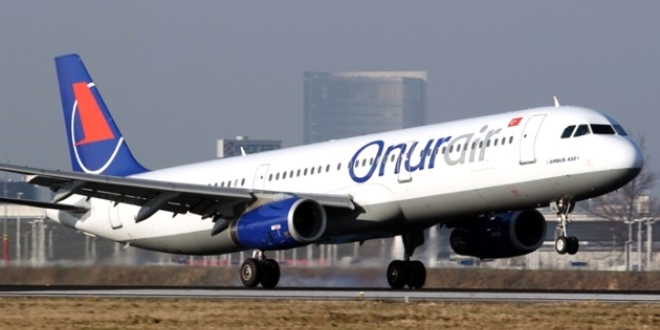 Onur Air'in Moskova uçuşları başladı
