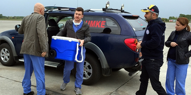 �zel harekat polisi organlar�yla 7 ki�iye umut oldu