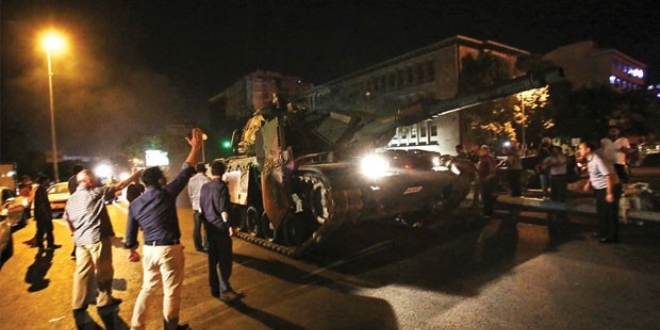 15 Temmuz'da darbe propagandas� yapan �ah�s serbest