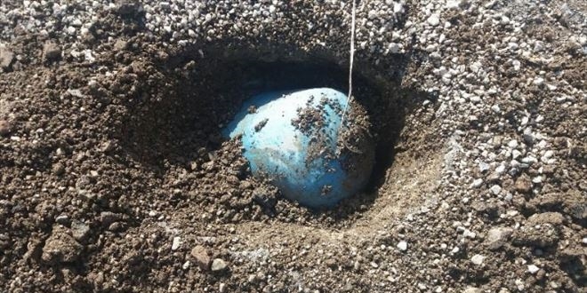 Kars'ta araziye döşenmiş iki el yapımı patlayıcı ele geçirildi