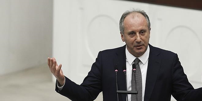 Muharrem nce'den 'seimli olaanst kurultay' ars