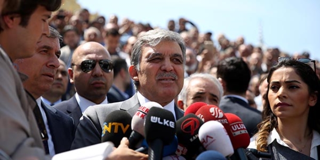 Abdullah Gül'den iddialara cevap