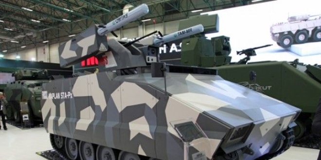 Uluslararası Savunma Sanayii Fuarı'nda yeni bir tank doğdu