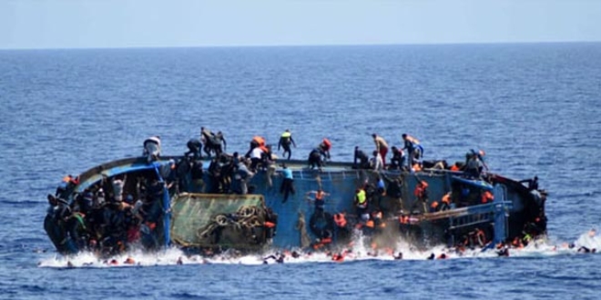 Akdeniz'de facia! Y�zlerce ki�i kay�p