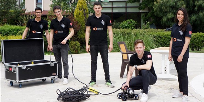 Liselilerin şampiyon robotu, Türkiye'yi temsil edecek