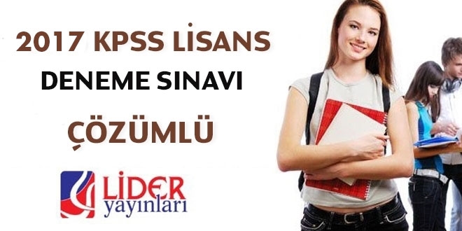 KPSS deneme sınavı