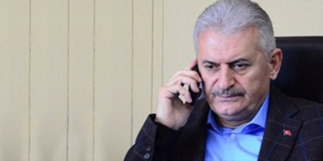Yıldırım'dan İbrahim Erkal'ın eşine taziye telefonu