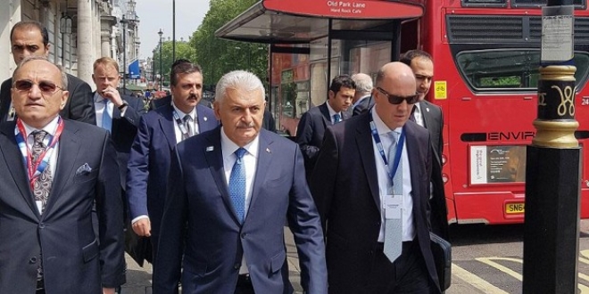 Yıldırım, Londra ziyaretini şehir turuyla tamamladı