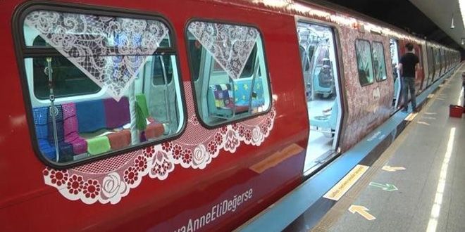 Metroya anne eli değerse