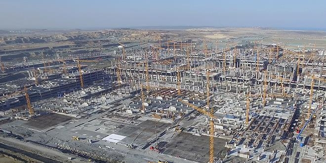 3. Havalimanının yarısından fazlası tamamlandı