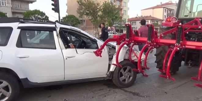 Yozgat'ta trafik kazası: 8 yaralı