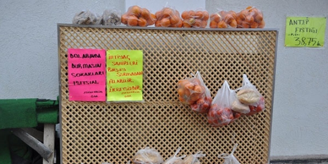 ��rencilerinden 'Ask�da sebze ve meyve' uygulamas�