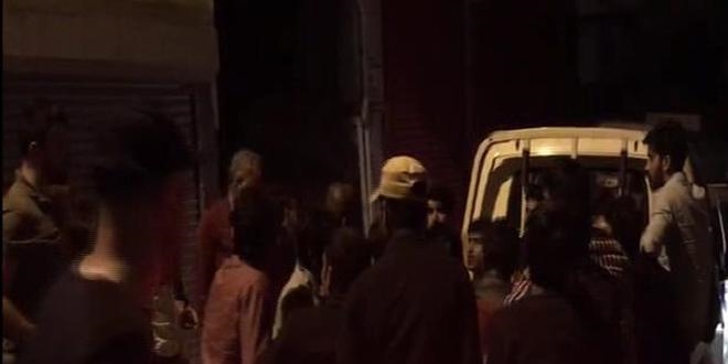 Sultangazi'de cinayetin ilendii mahallede polis mdahalesi