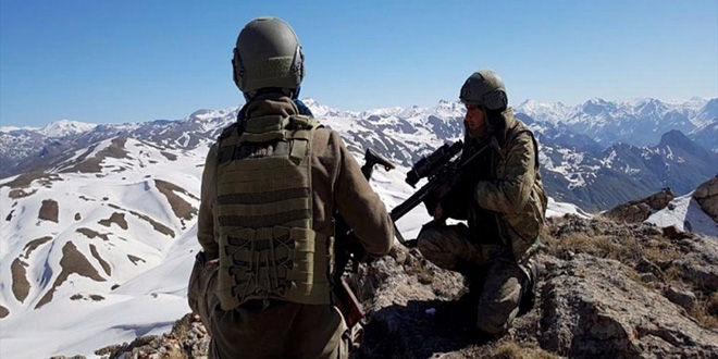 Şırnak İncebel Dağları'ndaki operasyon sürüyor