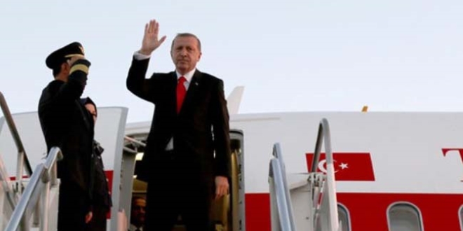 Cumhurbaşkanı Erdoğan Türkiye'ye hareket etti