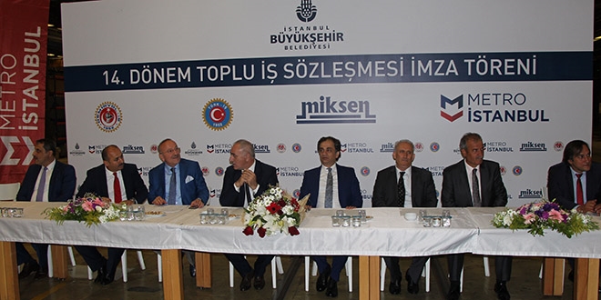 Metro İstanbul'da horonlu toplu iş sözleşmesi