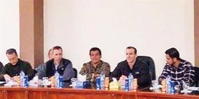 ABD'liler ile PKK elebalarndan skandal toplant