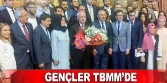 81 ilden gençler TBMM'yi ziyaret etti