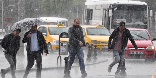 Meteorolojiden kuvvetli rüzgar ve fırtına uyarısı
