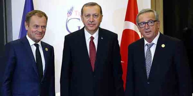 Erdoğan, Juncker ve Tusk'la görüşecek