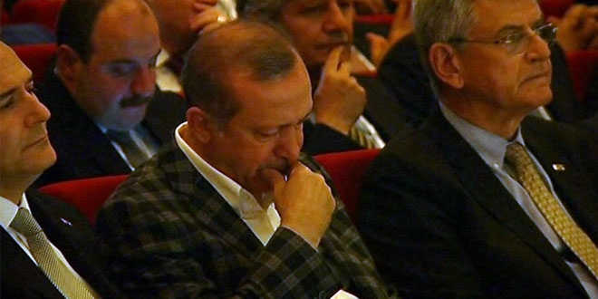 Cumhurbaşkanı Erdoğan gözyaşlarını tutamadı