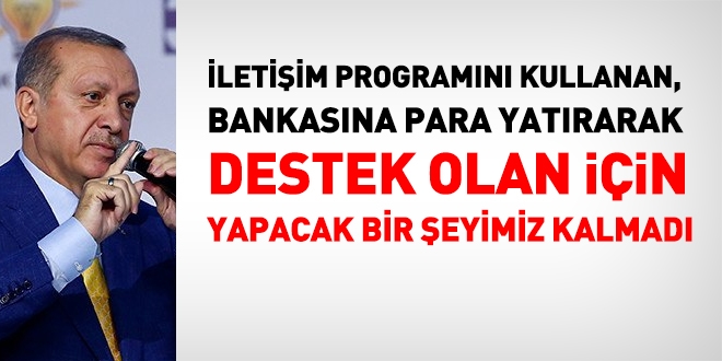 'Bank Asya'ya para yatıranlar için yapacak birşey yok'