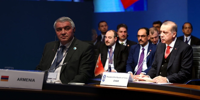 Erdoğan'dan Ermeni temsilciye eleştiri