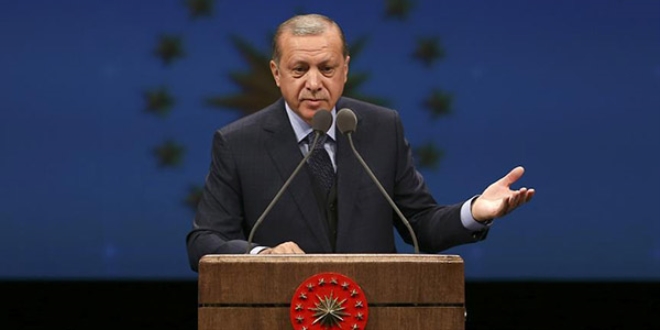 Erdoğan: Bütün bu tabelaları sökün