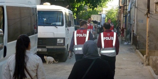 Fikirtepe'de asayiş ve narkotik uygulaması
