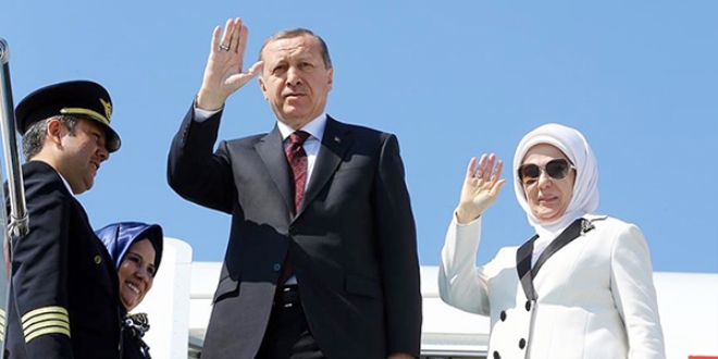 Cumhurbaşkanı Erdoğan Belçika'ya gitti