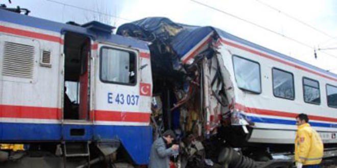 Demiryollarnda 3 ylda yaanan 309 kazada, 67 kii yaamn yitirdi
