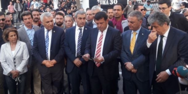 CHP'li milletvekillerinden 'volta' eylemi