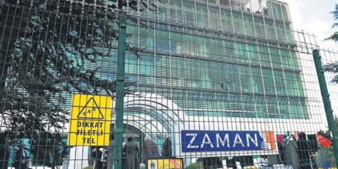 Kumpasların arşivi Zaman Gazetesi binasında
