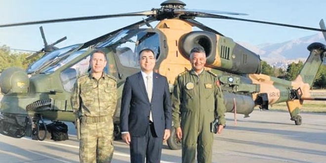 O 56 helikopterle darbenin seyrini değiştirdi