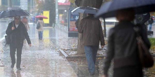 Meteoroloji'den kuvvetli yağış uyarısı-haritalı