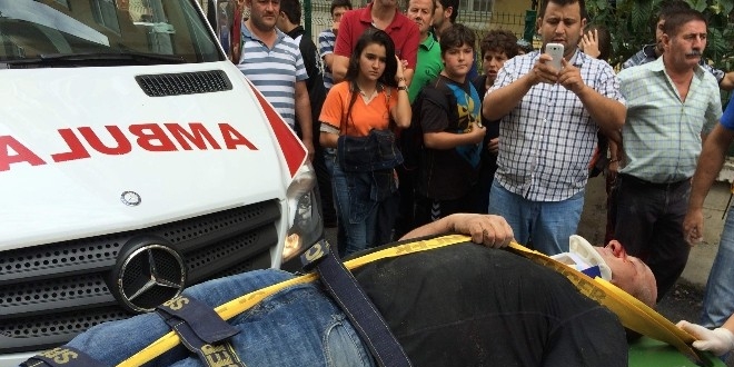 Samsun'da asansör kazası: 3 yaralı