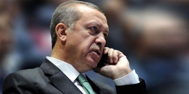 Cumhurbaşkanı Erdoğan'dan taziye telefonu