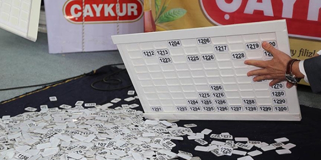 ÇAYKUR'da çalışacak 170 işçi kurayla belirlendi